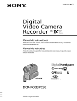 Sony DCR-PC9E Manual de usuario