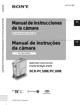 Sony DCR-PC109E Manual de usuario