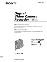 Sony DCR-PC8E Manual de usuario