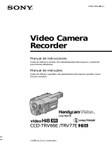 Sony CCD-TRV66E Manual de usuario