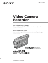 Sony Handycam Vision video Hi8 XR Manual de usuario