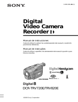 Sony DCR-TRV820E Manual de usuario