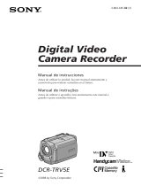 Sony DCR-TRV9E Manual de usuario