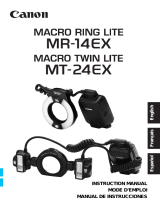 Canon Macro Twin Lite MT-24EX Manual de usuario