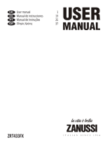 Zanussi ZRT433FX Manual de usuario