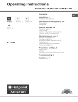 Hotpoint-Ariston 4 dxt ha El manual del propietario