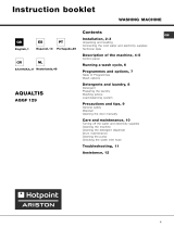 Hotpoint-Ariston aqgf129 El manual del propietario