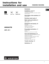 Indesit AQ7L 05 I (EX) 60Hz Guía del usuario