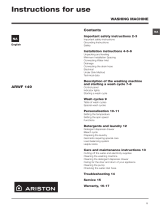 Indesit ARWF 149 (NA) El manual del propietario