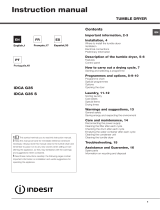Indesit IDCA G35 ECO (ZA) Guía del usuario