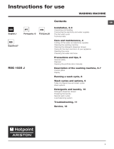 Hotpoint RSG 1025 J EU El manual del propietario