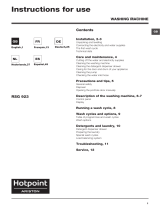 Hotpoint RSG 923 EU El manual del propietario