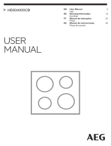 AEG HE604000CB Manual de usuario