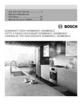 Bosch HDD86050UC/01 Manual de usuario