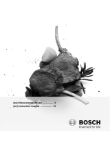 Bosch PDR885B90V Manual de usuario