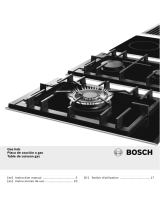 Bosch Gas Hob El manual del propietario