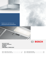 Bosch Chimney Hood El manual del propietario