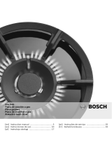 Bosch Gas Hob Manual de usuario
