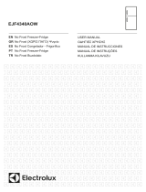 Electrolux EJF4340AOW Manual de usuario