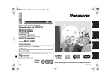 Panasonic dvd s295eg s El manual del propietario