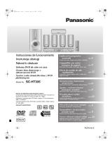 Panasonic SCHT335 Instrucciones de operación