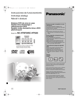 Panasonic SCHT520 Instrucciones de operación