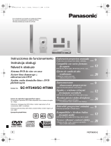 Panasonic SCHT990 Instrucciones de operación