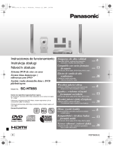 Panasonic SCHT855 Instrucciones de operación