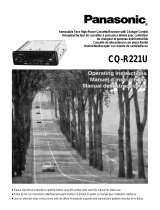 Panasonic CQ-R221U Manual de usuario