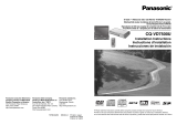 Panasonic CQVD7500U Instrucciones de operación