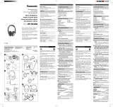 Panasonic RP-HC250 El manual del propietario