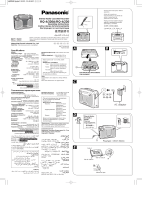 Panasonic RQA320 Manual de usuario