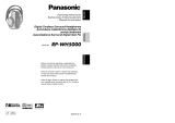 Panasonic RP-WH5000 Manual de usuario