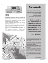 Panasonic SCPM41 Instrucciones de operación