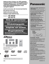 Panasonic sc rt 70 El manual del propietario