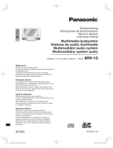 Panasonic mw 10 El manual del propietario