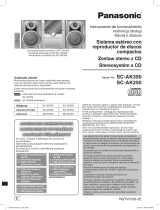 Panasonic SCAK350 El manual del propietario