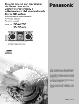 Panasonic SCAK330 El manual del propietario