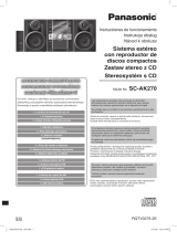 Panasonic SC-AK270 El manual del propietario