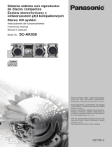 Panasonic SCAK630 Instrucciones de operación