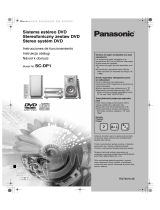 Panasonic SCDP1 El manual del propietario