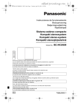 Panasonic SCHC2020EG Instrucciones de operación