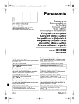 Panasonic SCHC302EG Instrucciones de operación