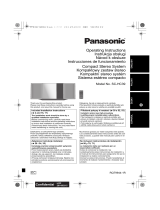 Panasonic SCHC39EC El manual del propietario