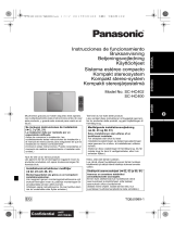 Panasonic SCHC402EG Instrucciones de operación