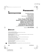 Panasonic SCHTE180EG Instrucciones de operación