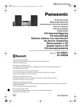 Panasonic SCPM251EC Instrucciones de operación