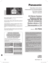 Panasonic SCPM46 El manual del propietario