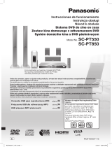 Panasonic SC-PT550 El manual del propietario