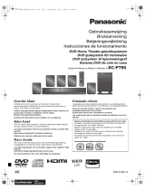 Panasonic SCPT90EG Instrucciones de operación